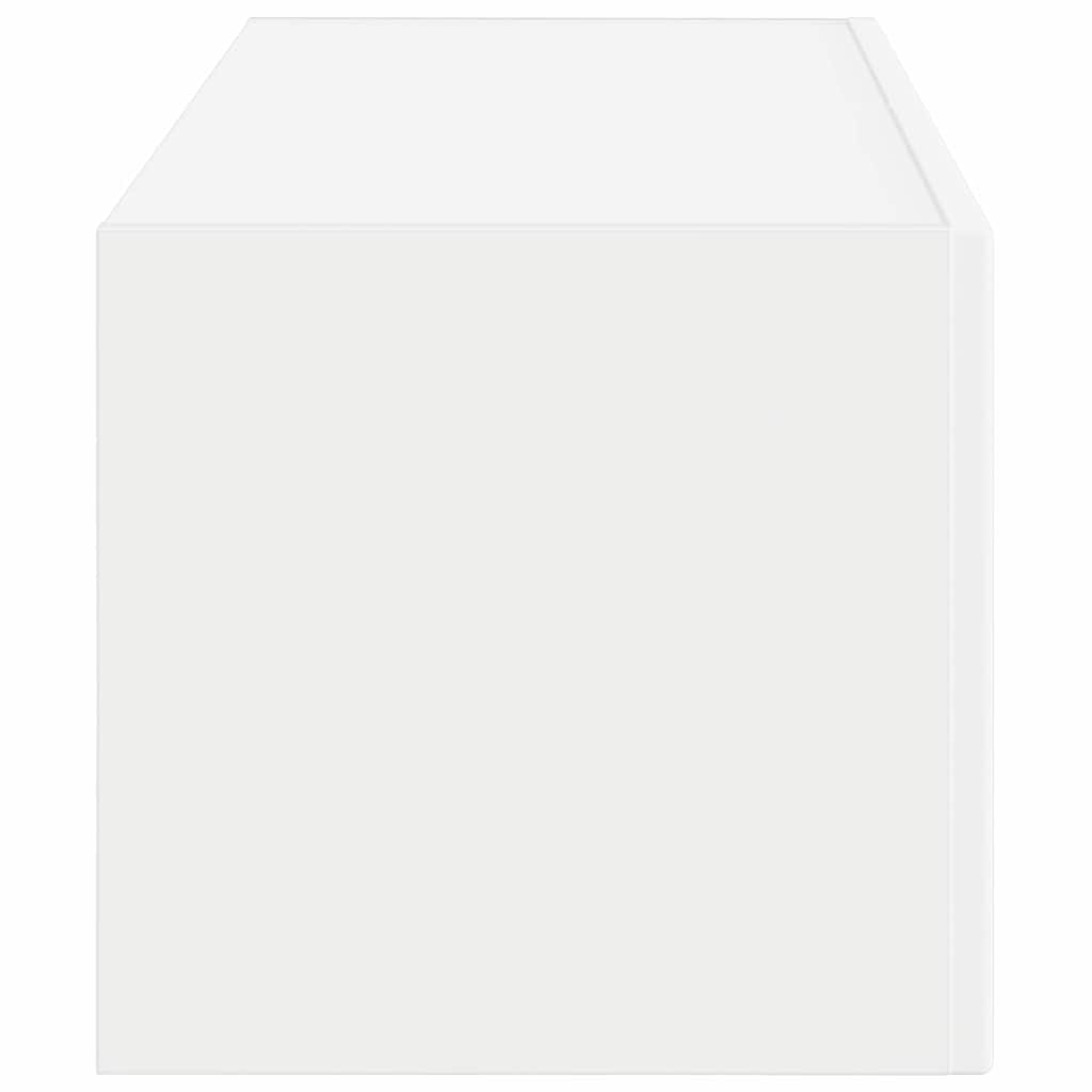 TV-Wandschrank Weiß 78,5 x 31 x 29,5 cm Holzwerkstoff