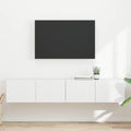TV-Wandschrank 2 pcs Weiß 78,5 x 31 x 29,5 cm Holzwerkstoff