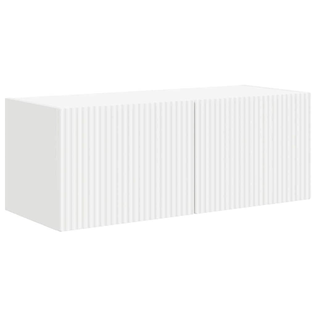TV-Wandschrank 2 pcs Weiß 78,5 x 31 x 29,5 cm Holzwerkstoff