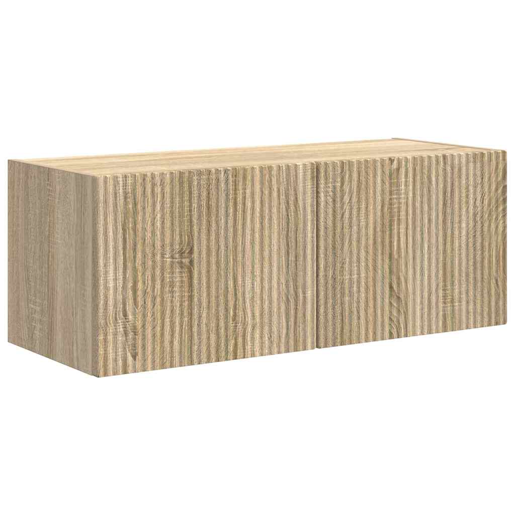 TV-Wandschrank Sonoma 78,5 x 31 x 29,5 cm Holzwerkstoff