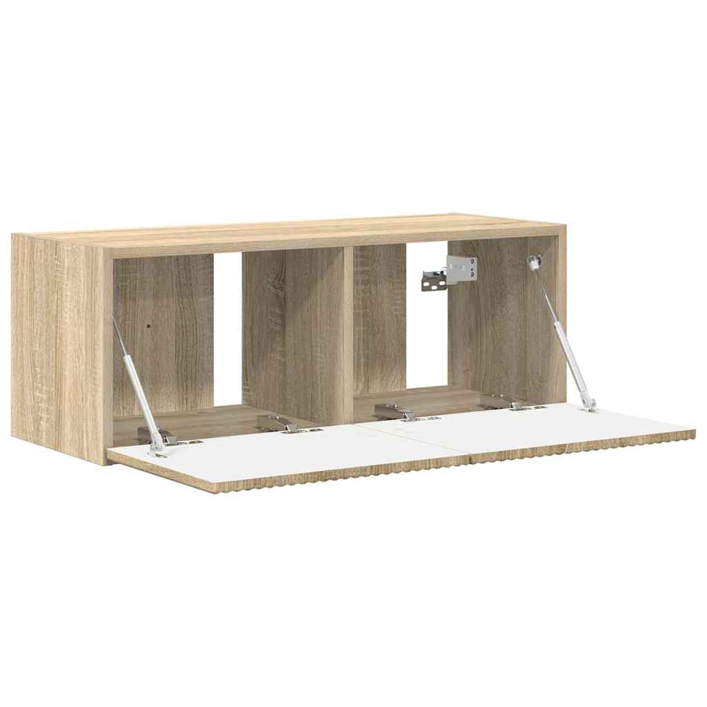 TV-Wandschrank Sonoma 78,5 x 31 x 29,5 cm Holzwerkstoff