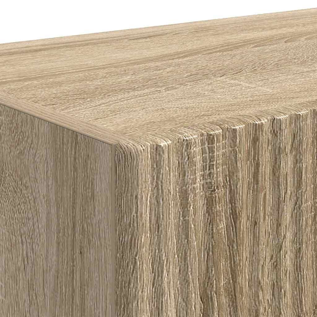TV-Wandschrank 2 pcs Sonoma 78,5 x 31 x 29,5 cm Holzwerkstoff