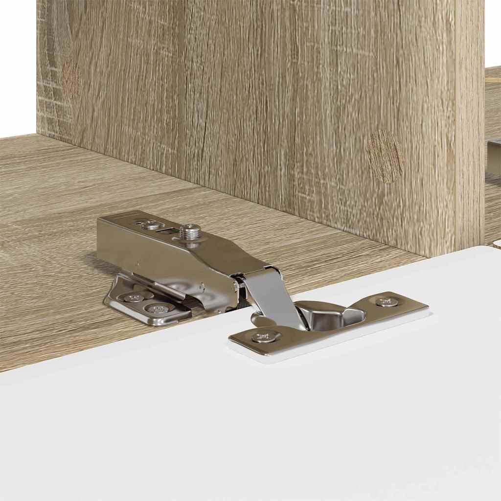 TV-Wandschrank 2 pcs Sonoma 78,5 x 31 x 29,5 cm Holzwerkstoff