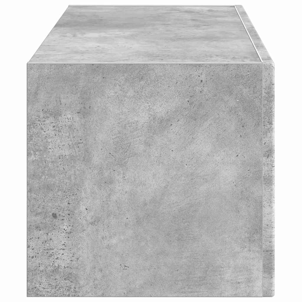 TV-Wandschrank Beton 78,5 x 31 x 29,5 cm Holzwerkstoff