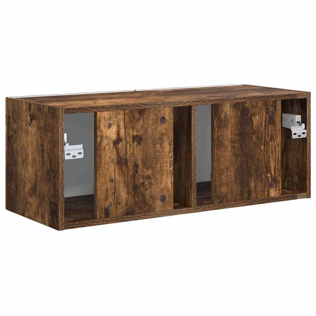 TV-Wandschrank Geräucherte Eiche 78,5 x 31 x 29,5 cm