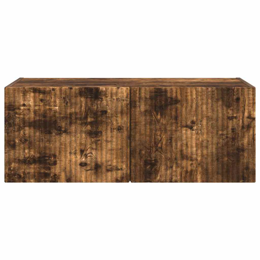 TV-Wandschrank Geräucherte Eiche 78,5 x 31 x 29,5 cm