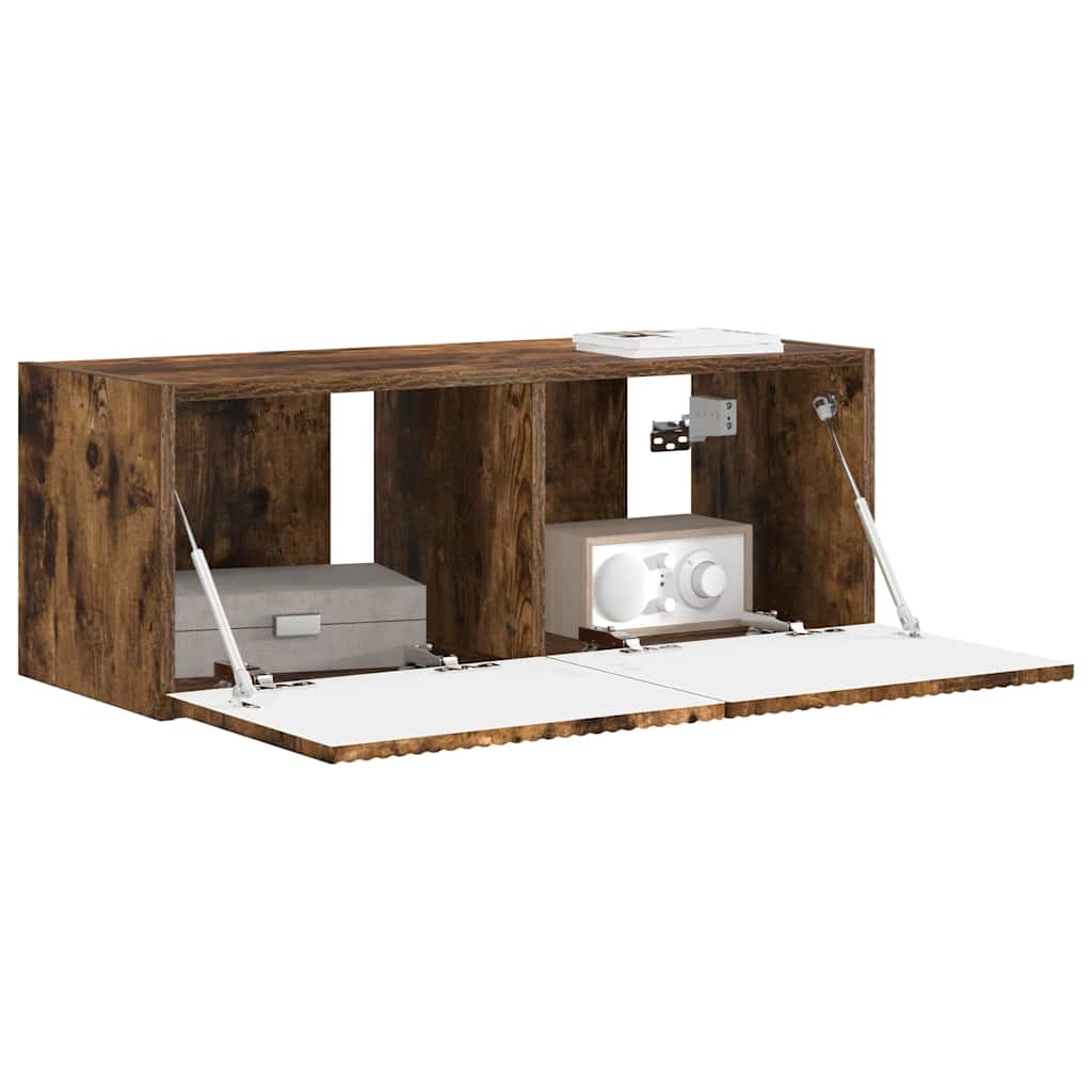 TV-Wandschrank Geräucherte Eiche 78,5 x 31 x 29,5 cm