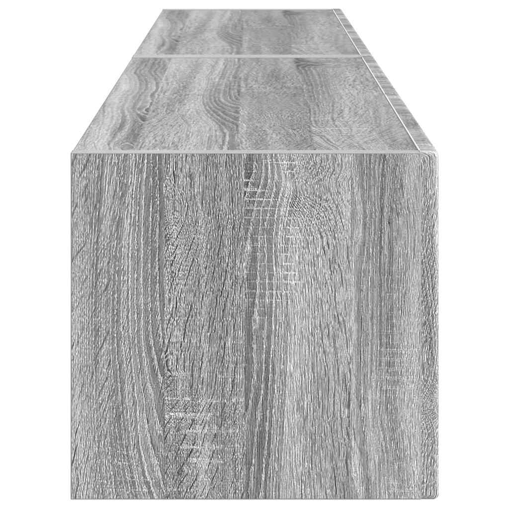 TV-Wandschrank 2 pcs Graues Sonoma 78,5 x 31 x 29,5 cm