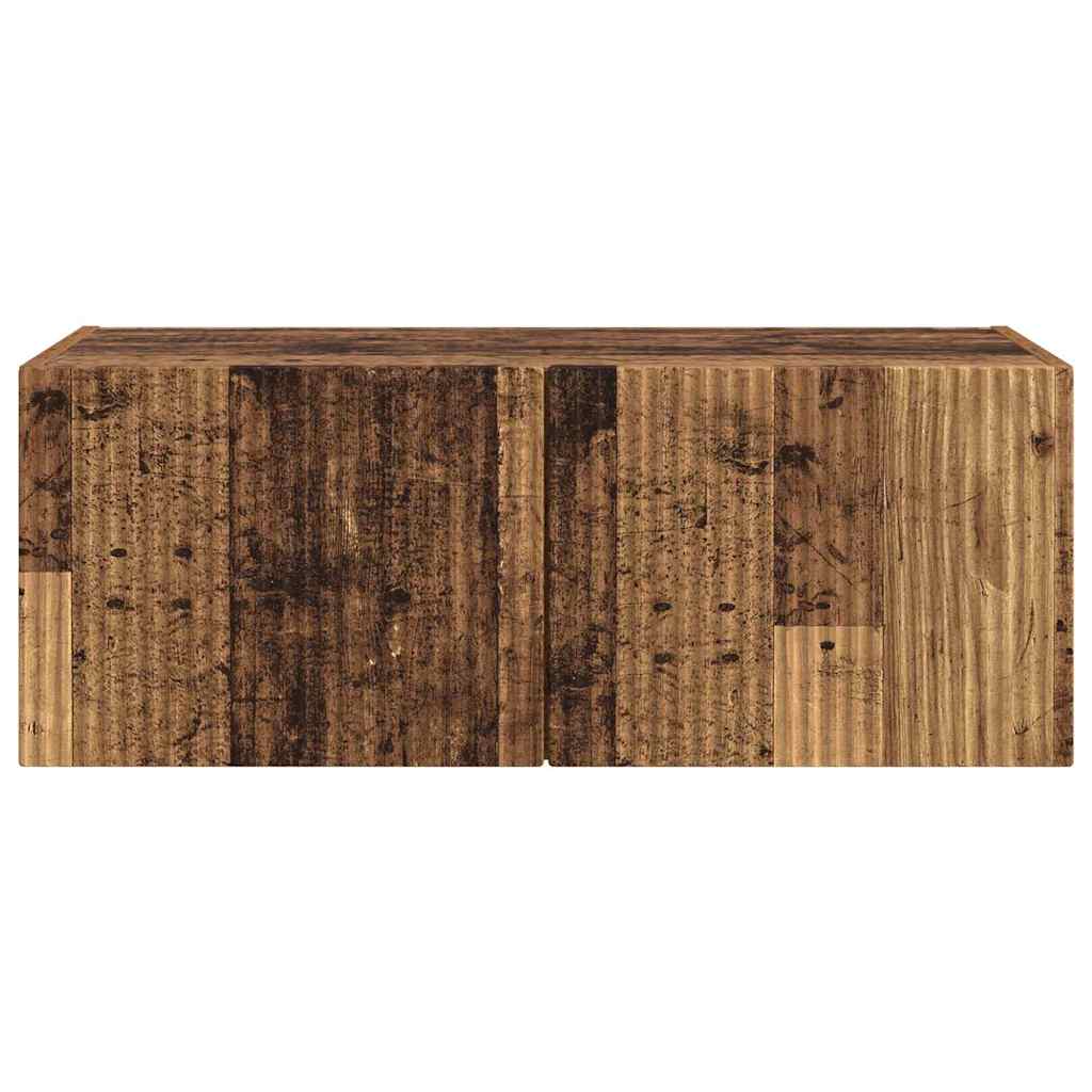 TV-Wandschrank Altholz 78,5 x 31 x 29,5 cm Holzwerkstoff