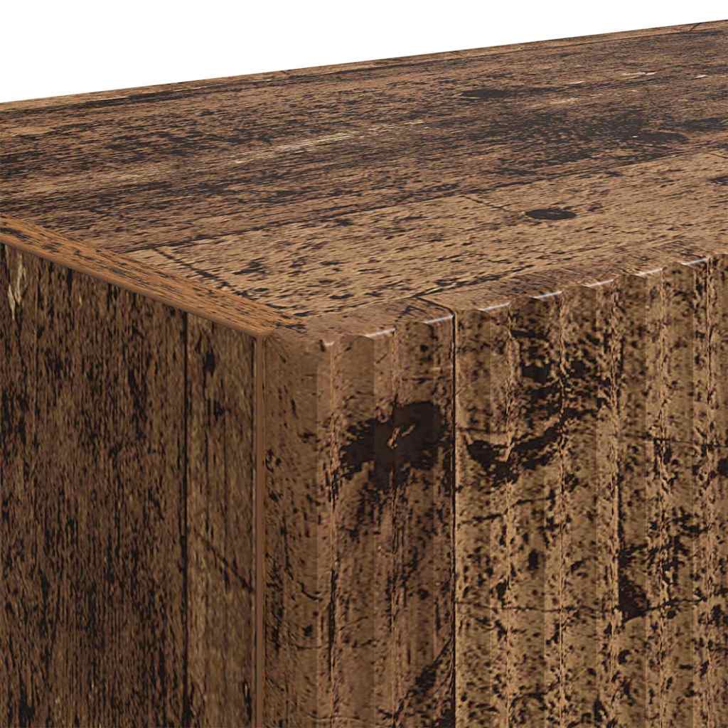 TV-Wandschrank 2 pcs Altholz 78,5 x 31 x 29,5 cm Holzwerkstoff