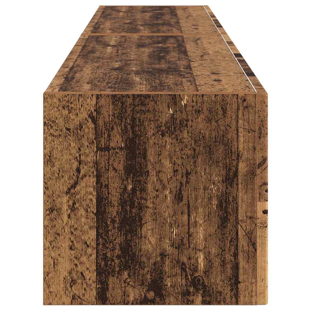 TV-Wandschrank 2 pcs Altholz 78,5 x 31 x 29,5 cm Holzwerkstoff
