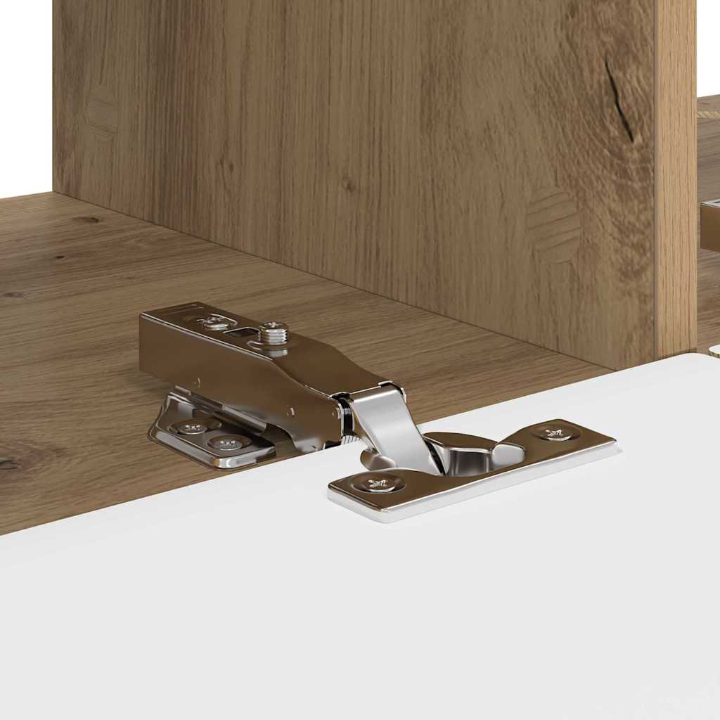 TV-Wandschrank 2 pcs Kunsthandwerk Eiche 78,5 x 31 x 29,5 cm