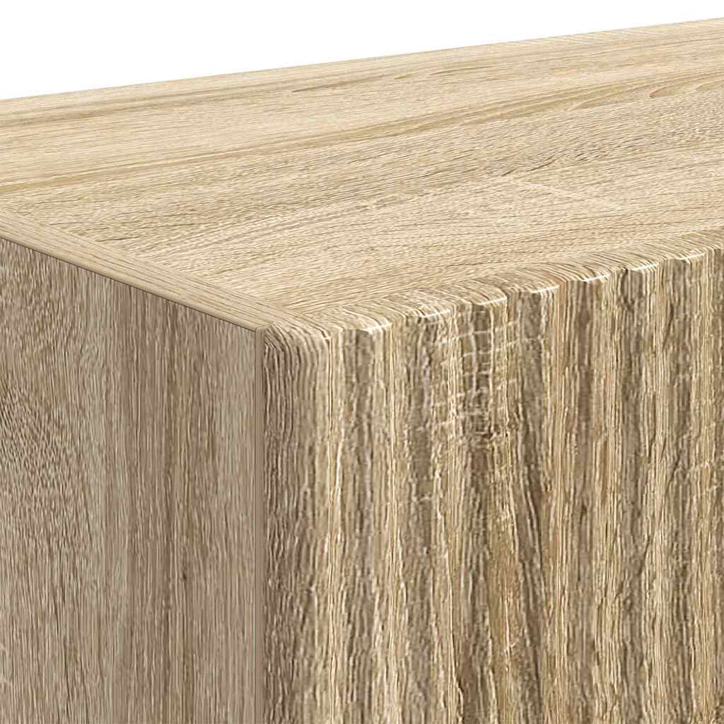 TV-Wandschrank Sonoma 98 x 31 x 29,5 cm Holzwerkstoff