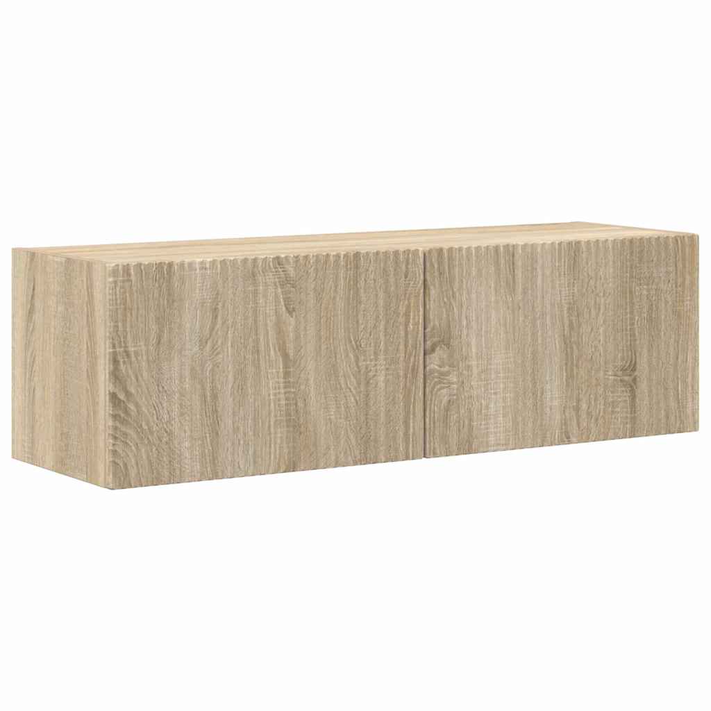 TV-Wandschrank Sonoma 98 x 31 x 29,5 cm Holzwerkstoff