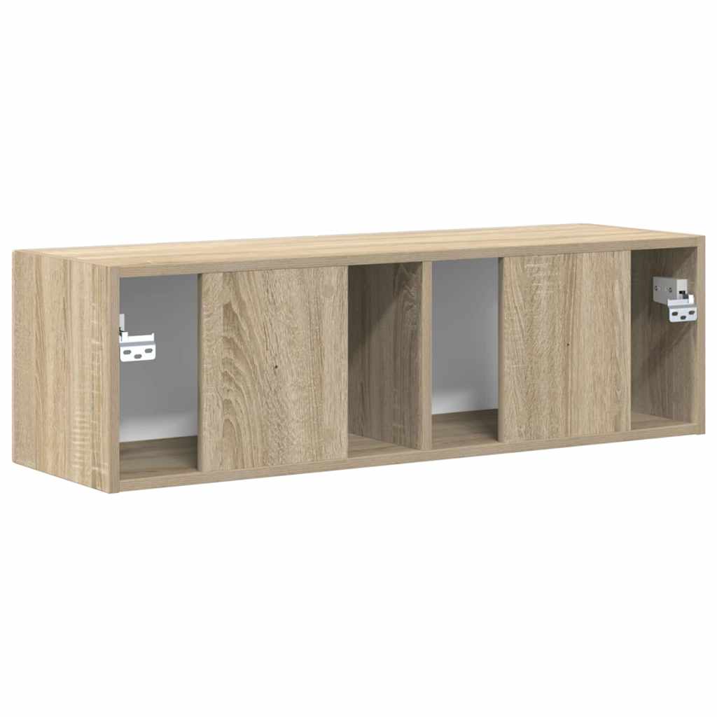 TV-Wandschrank Sonoma 98 x 31 x 29,5 cm Holzwerkstoff