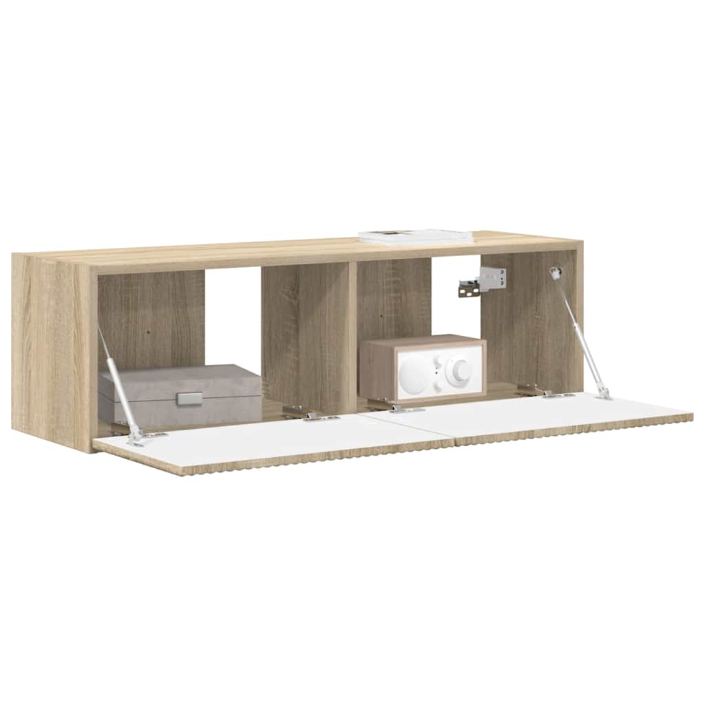 TV-Wandschrank Sonoma 98 x 31 x 29,5 cm Holzwerkstoff