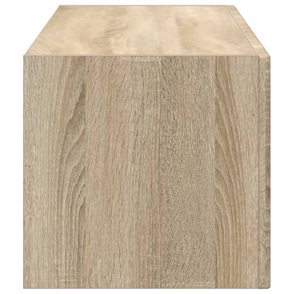 TV-Wandschrank Sonoma 98 x 31 x 29,5 cm Holzwerkstoff