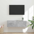 TV-Wandschrank Beton 98 x 31 x 29,5 cm Holzwerkstoff