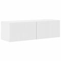 TV-Wandschrank Glänzend Weiß 98 x 31 x 29,5 cm Holzwerkstoff
