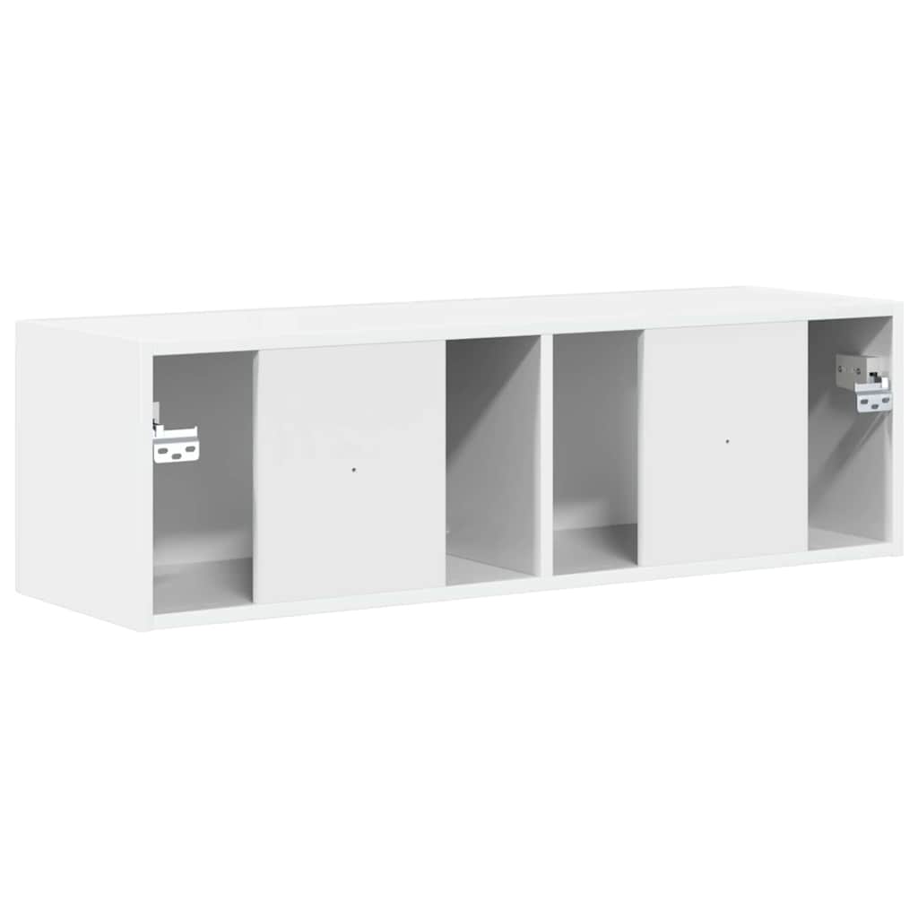 TV-Wandschrank Glänzend Weiß 98 x 31 x 29,5 cm Holzwerkstoff