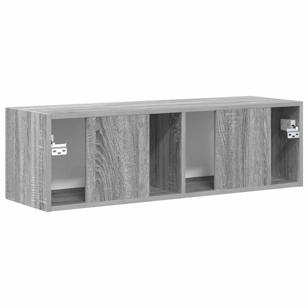 TV-Wandschrank Graues Sonoma 98 x 31 x 29,5 cm Holzwerkstoff