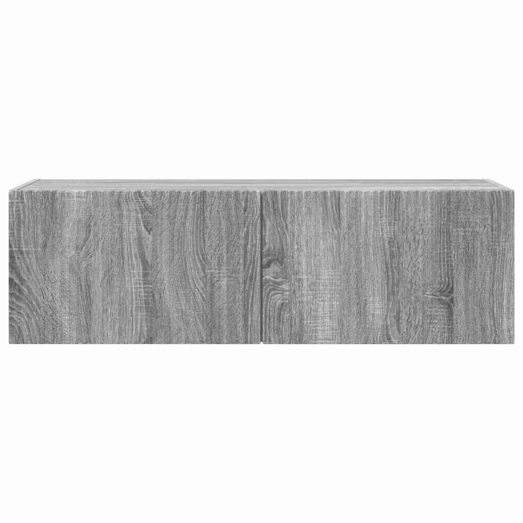 TV-Wandschrank Graues Sonoma 98 x 31 x 29,5 cm Holzwerkstoff