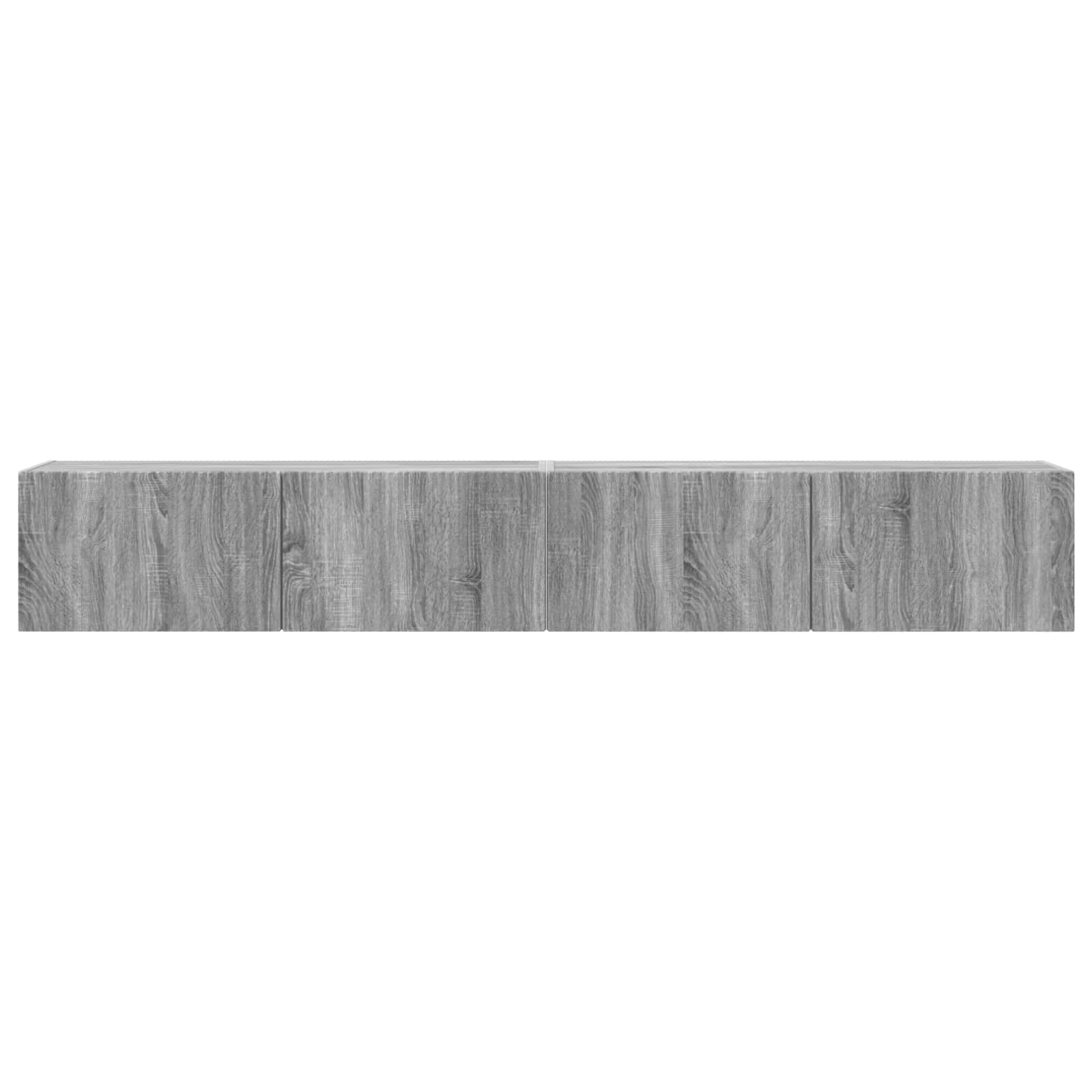 TV-Wandschrank 2 pcs Graues Sonoma 98 x 31 x 29,5 cm