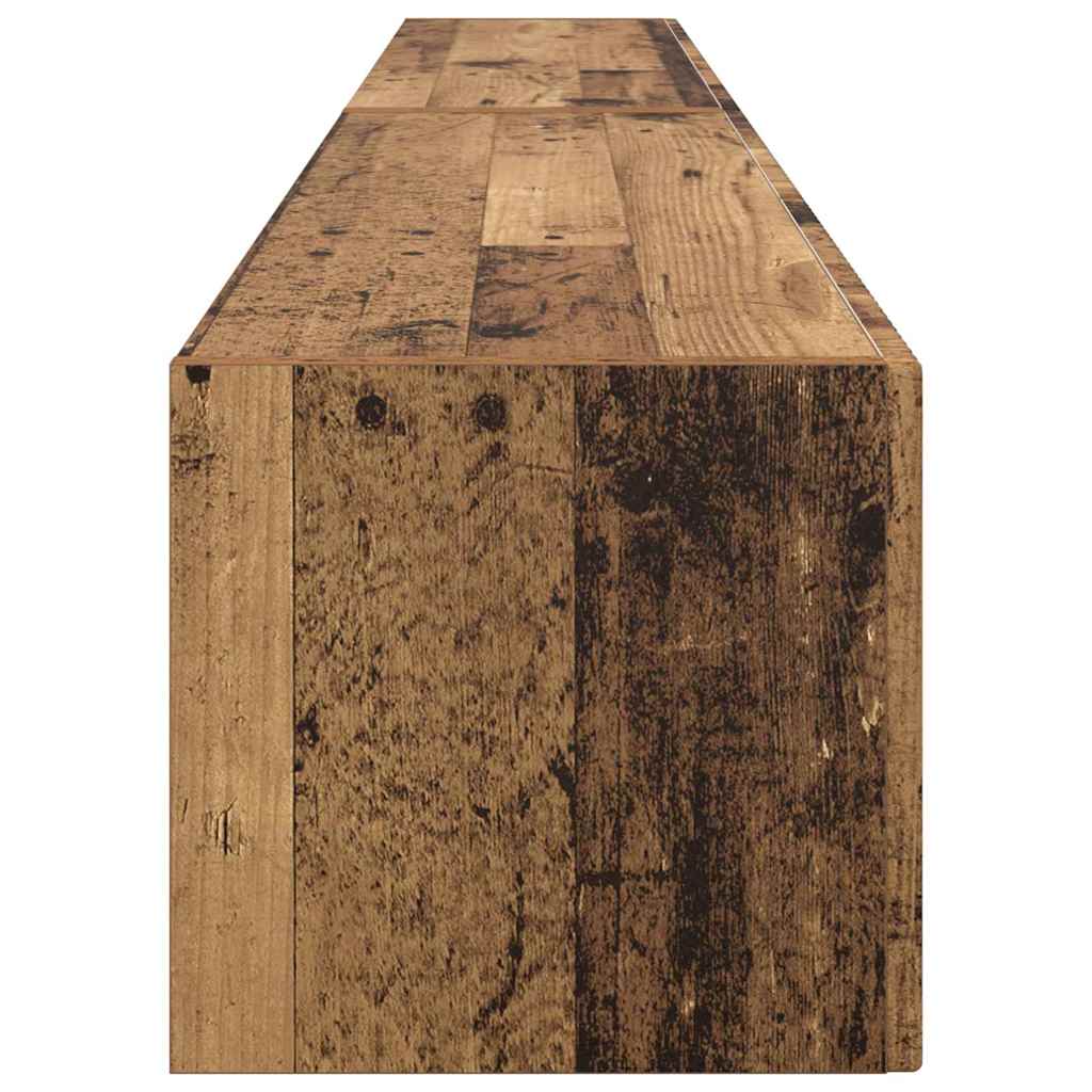 TV-Wandschrank 2 pcs Altholz 98 x 31 x 29,5 cm Holzwerkstoff