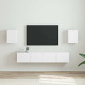 TV-Wandschrank 2 pcs Weiß 30 x 31 x 40 cm Holzwerkstoff
