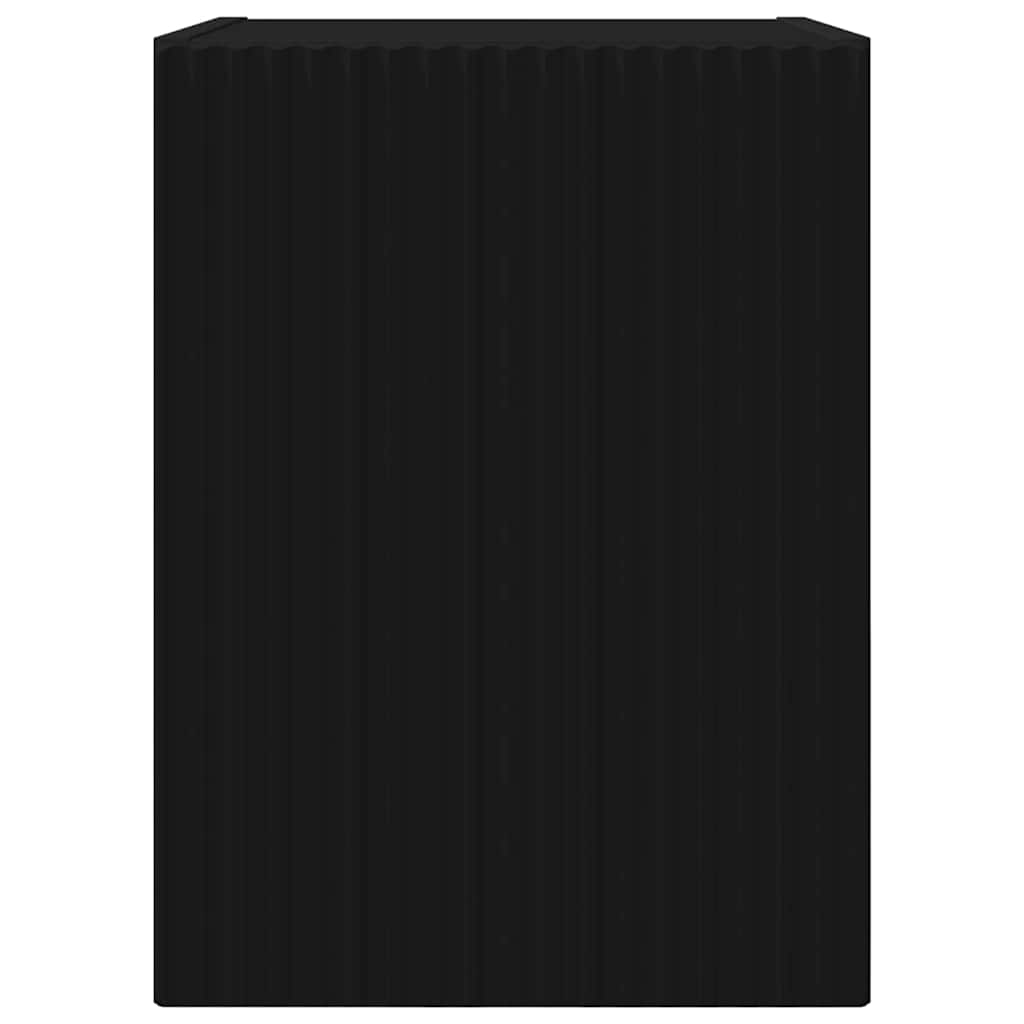TV-Wandschrank 2 pcs Schwarz 30 x 31 x 40 cm Holzwerkstoff
