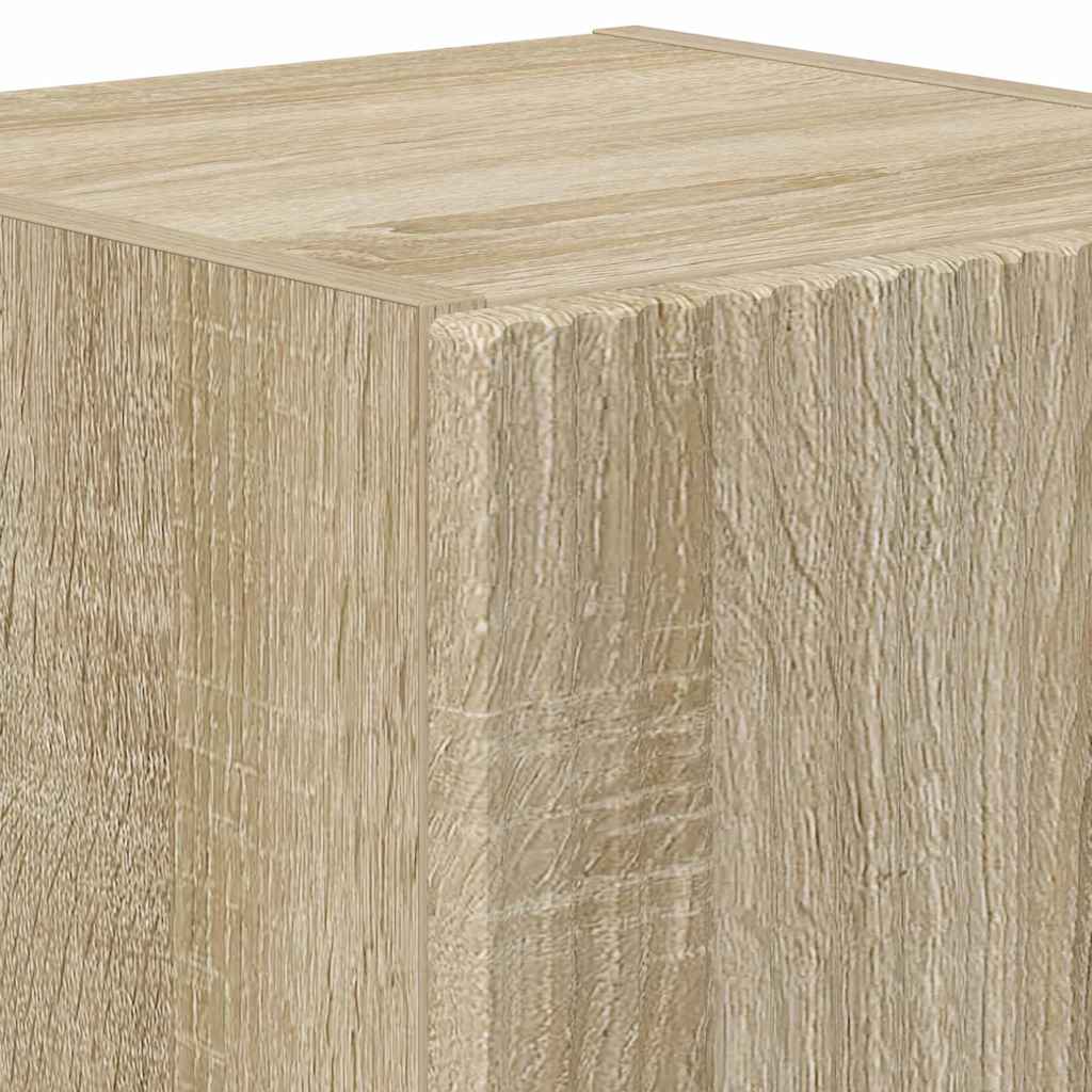 TV-Wandschrank 2 pcs Sonoma 30 x 31 x 40 cm Holzwerkstoff