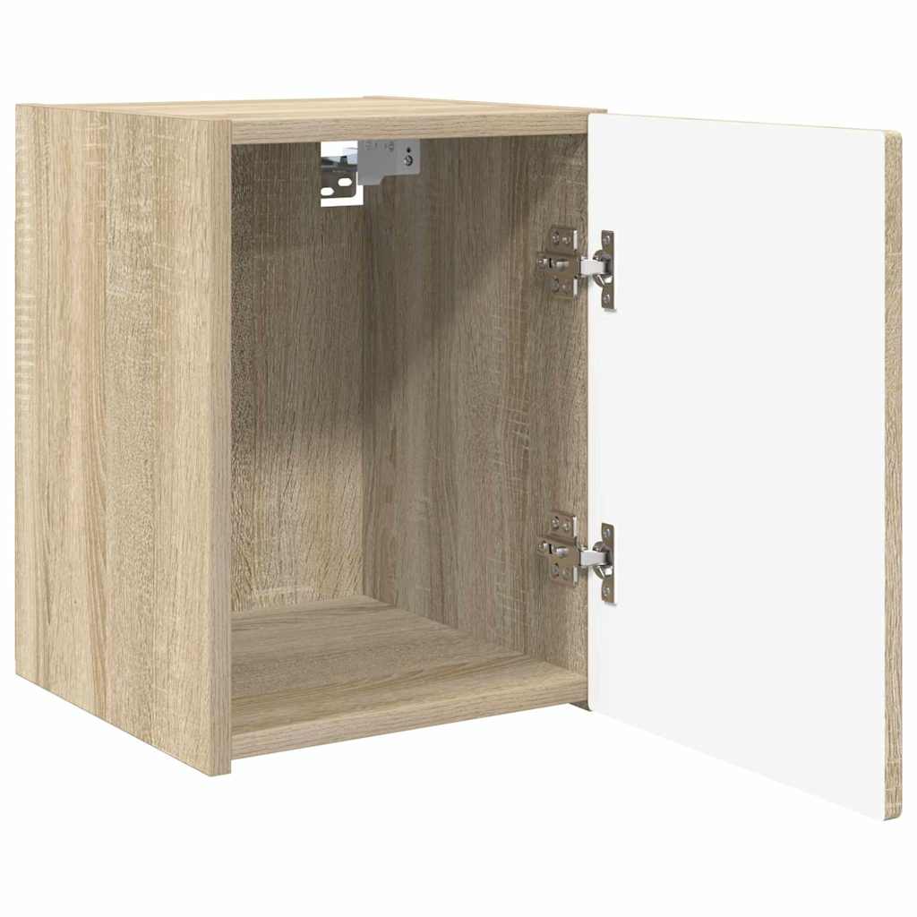 TV-Wandschrank 2 pcs Sonoma 30 x 31 x 40 cm Holzwerkstoff