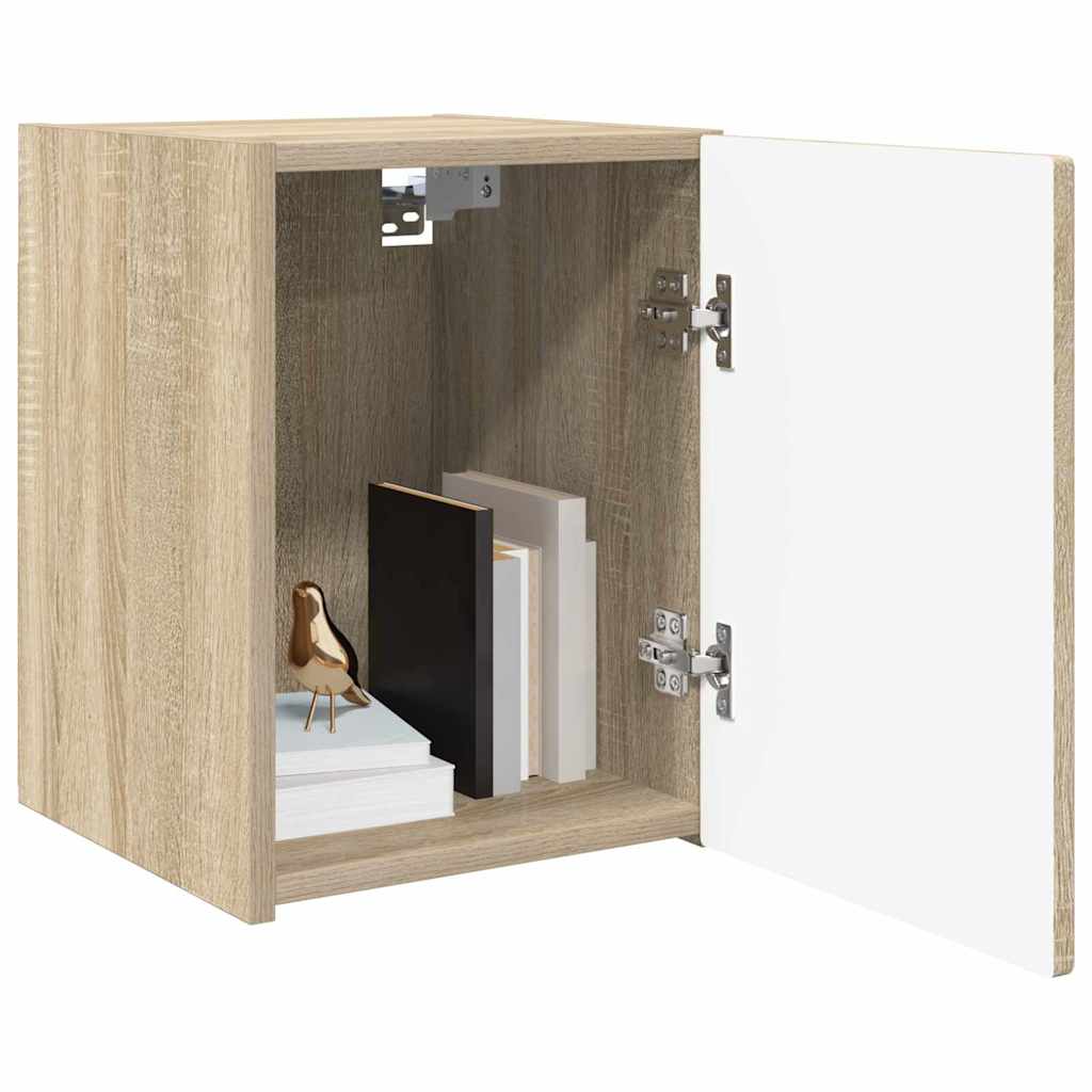 TV-Wandschrank 2 pcs Sonoma 30 x 31 x 40 cm Holzwerkstoff