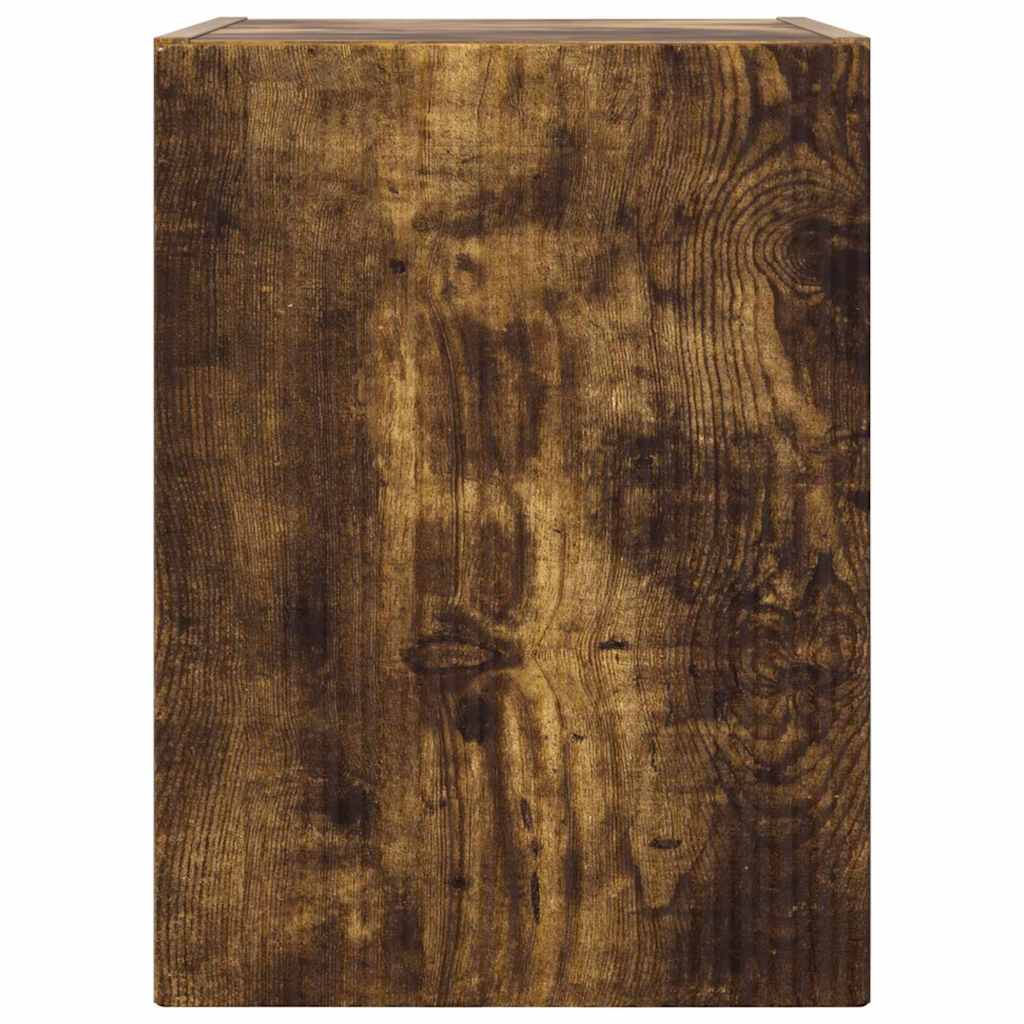 TV-Wandschrank Geräucherte Eiche 30 x 31 x 40 cm Holzwerkstoff