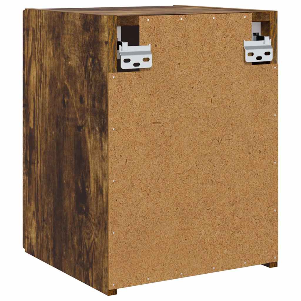 TV-Wandschrank 2 pcs Geräucherte Eiche 30 x 31 x 40 cm