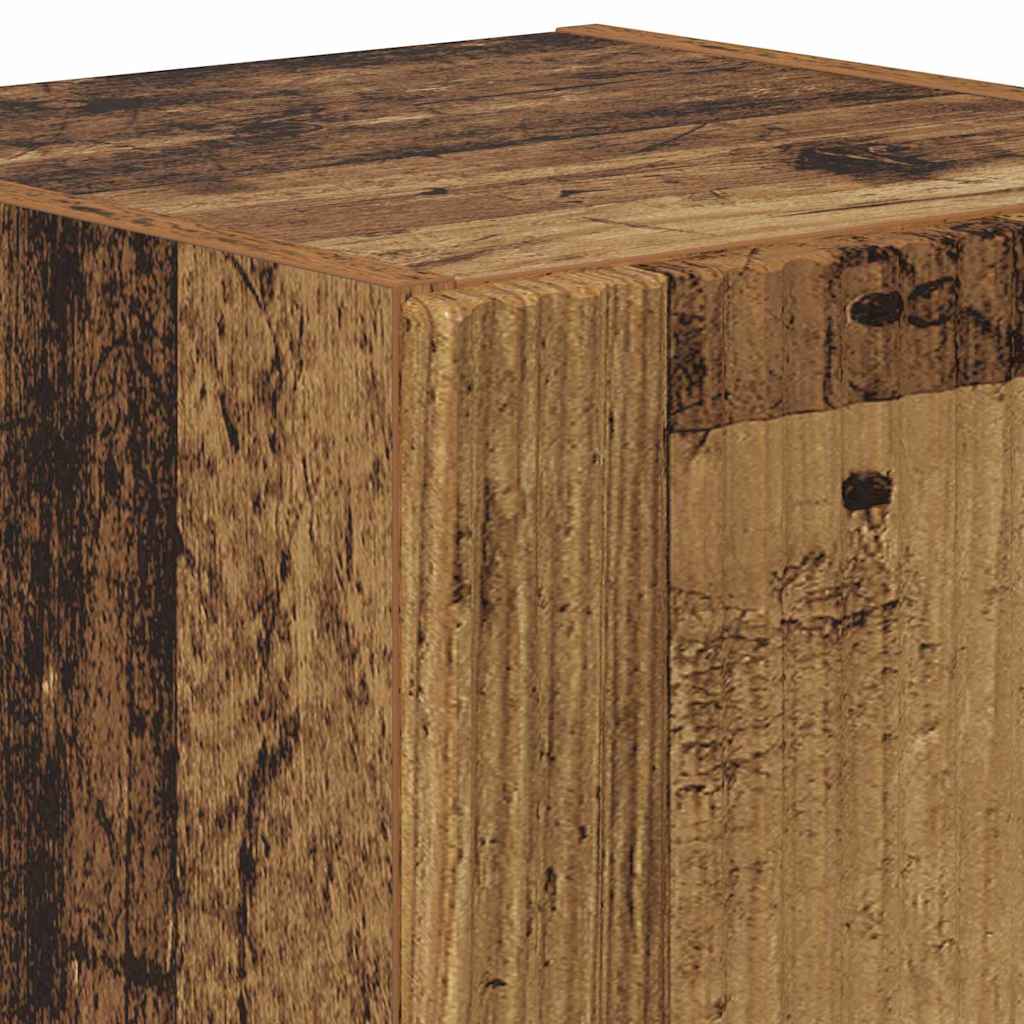 TV-Wandschrank 2 pcs Altholz 30 x 31 x 40 cm Holzwerkstoff