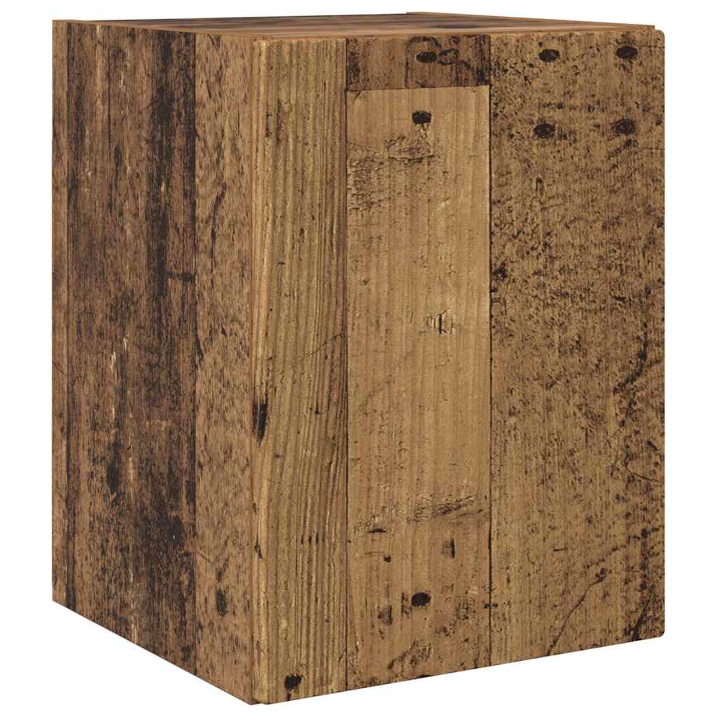 TV-Wandschrank 2 pcs Altholz 30 x 31 x 40 cm Holzwerkstoff