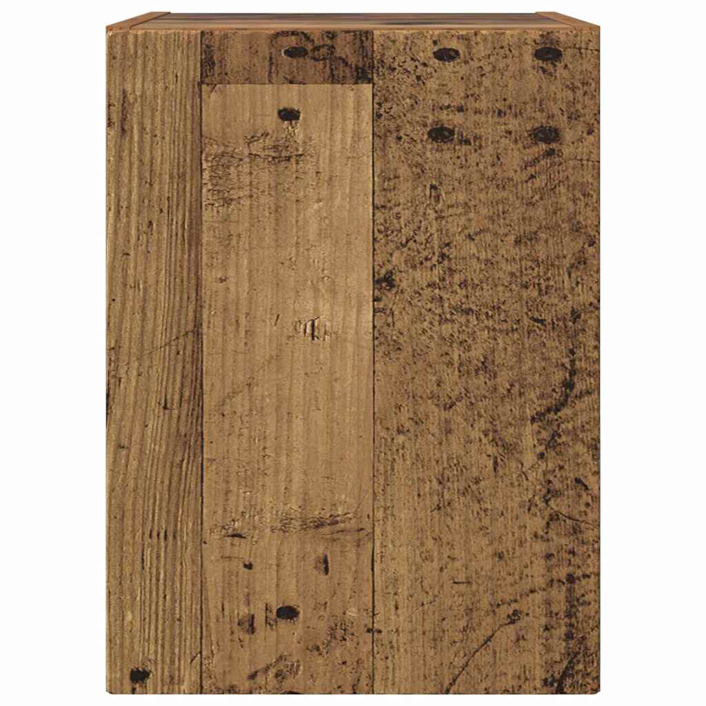 TV-Wandschrank 2 pcs Altholz 30 x 31 x 40 cm Holzwerkstoff