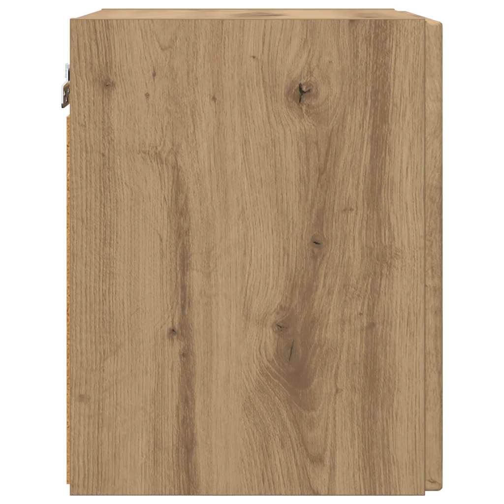 TV-Wandschrank Wandmontiert Kunsthandwerk Eiche 30 x 31 x 40 cm