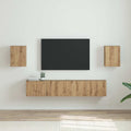 TV-Wandschrank 2 pcs Kunsthandwerk Eiche 30 x 31 x 40 cm