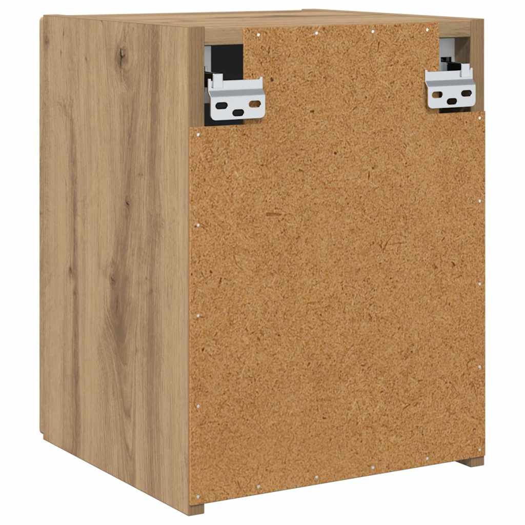 TV-Wandschrank 2 pcs Kunsthandwerk Eiche 30 x 31 x 40 cm