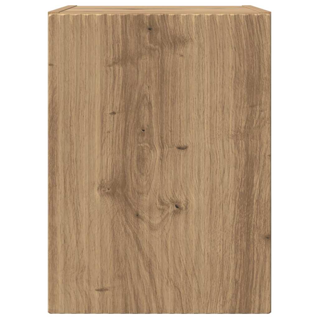 TV-Wandschrank 2 pcs Kunsthandwerk Eiche 30 x 31 x 40 cm