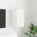 TV-Wandschrank Wandmontiert Weiß 30 x 31 x 60 cm Holzwerkstoff