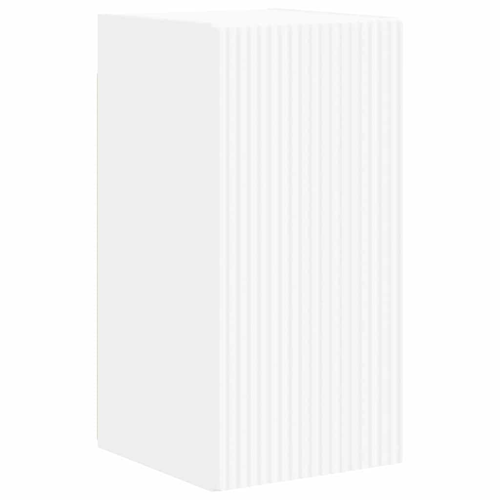 TV-Wandschrank Wandmontiert Weiß 30 x 31 x 60 cm Holzwerkstoff