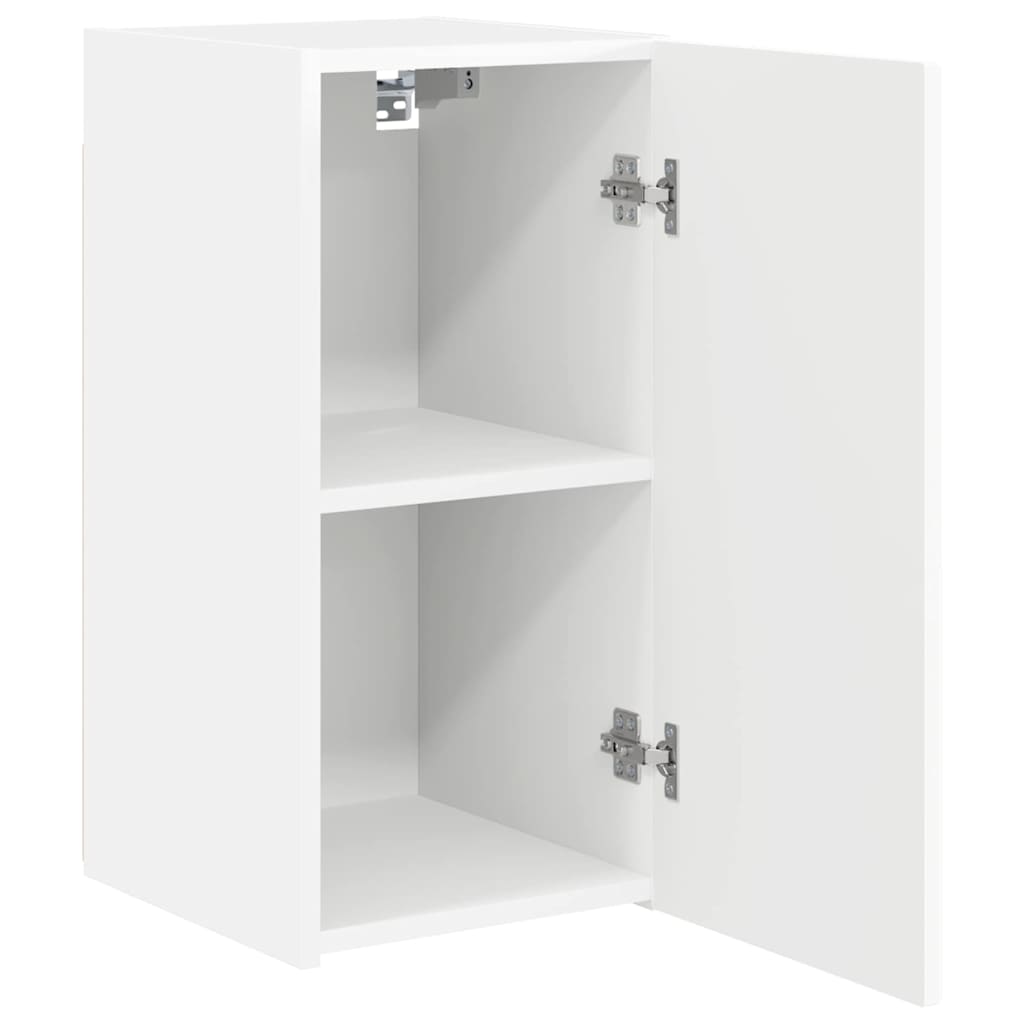 TV-Wandschrank Wandmontiert Weiß 30 x 31 x 60 cm Holzwerkstoff