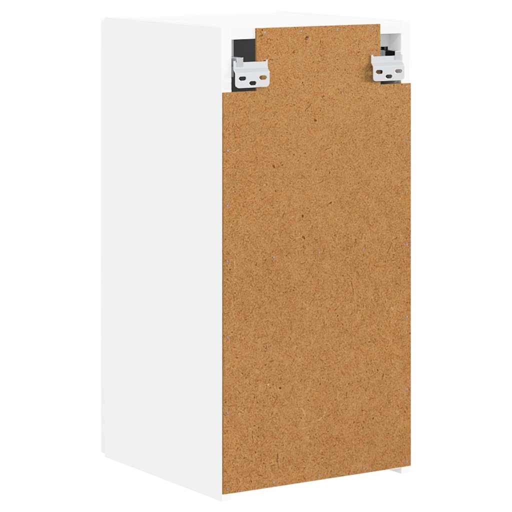 TV-Wandschrank Wandmontiert Weiß 30 x 31 x 60 cm Holzwerkstoff