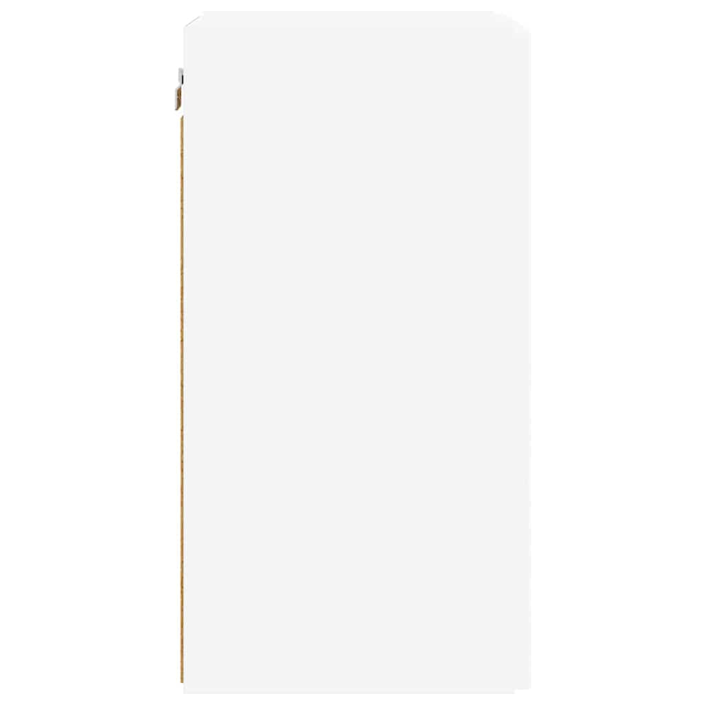 TV-Wandschrank Wandmontiert Weiß 30 x 31 x 60 cm Holzwerkstoff