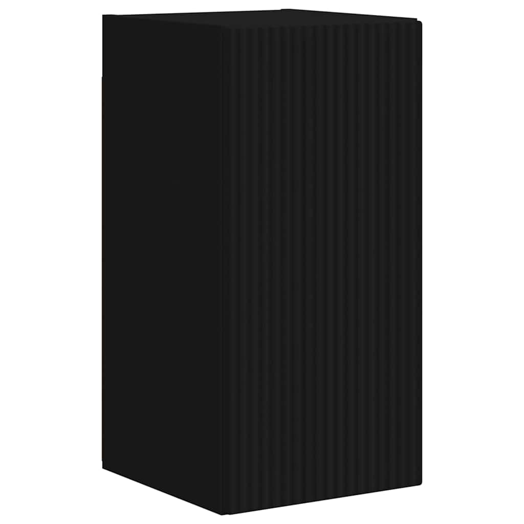 TV-Wandschrank Schwarz 30 x 31 x 60 cm Holzwerkstoff