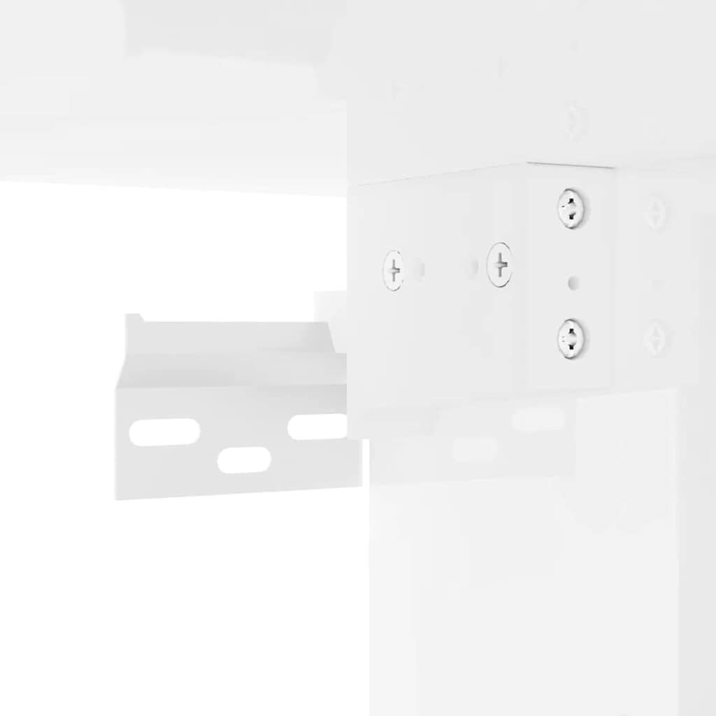 TV-Wandschrank Glänzend Weiß 30 x 31 x 60 cm Holzwerkstoff