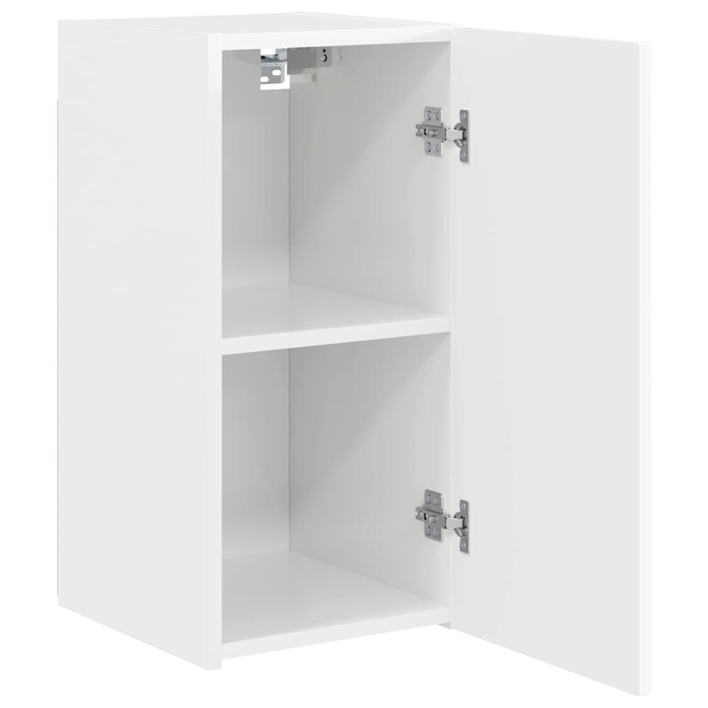 TV-Wandschrank Glänzend Weiß 30 x 31 x 60 cm Holzwerkstoff